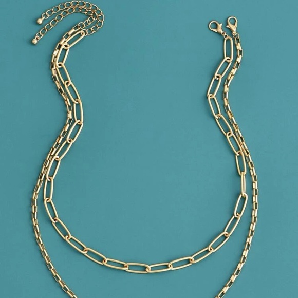 LAST one! Gold chain choker necklaces (set of 2) - Picture 6 of 8